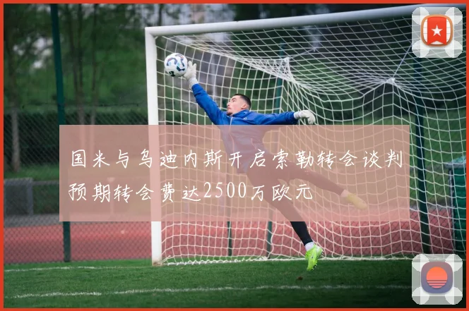 国米与乌迪内斯开启索勒转会谈判预期转会费达2500万欧元
